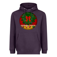 Plum christmas Heavyweight Hoodie - BundleAndBundleShop