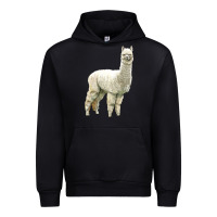 Black Alpaca Urban Hoodie - LillyAllenDesigns
