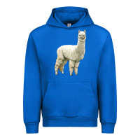 Cobalt Alpaca Urban Hoodie - LillyAllenDesigns
