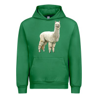 Emerald Alpaca Urban Hoodie - LillyAllenDesigns