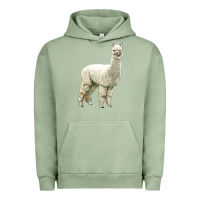 Pigment Oil Green Alpaca Urban Hoodie - LillyAllenDesigns