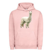 Pigment Salmon Alpaca Urban Hoodie - LillyAllenDesigns