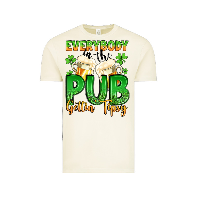 Everybody In The Pub Gettin Tipsy Vintage Tee by Artiststas | Teevron