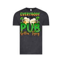 Vintage Black everybody in the pub gettin tipsy Vintage Tee - Artiststas