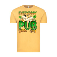 Vintage Mustard everybody in the pub gettin tipsy Vintage Tee - Artiststas