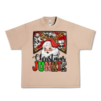 Burro Christmas junkie Santa Claus Urban Heavy Tee - Jasminsmagicworld