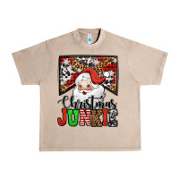 French Oak Christmas junkie Santa Claus Urban Heavy Tee - Jasminsmagicworld