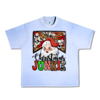Grape Ice Christmas junkie Santa Claus Urban Heavy Tee - Jasminsmagicworld