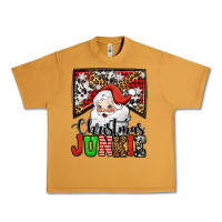Peanut Butter Christmas junkie Santa Claus Urban Heavy Tee - Jasminsmagicworld