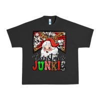 Pigment Black Christmas junkie Santa Claus Urban Heavy Tee - Jasminsmagicworld