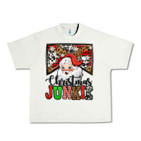 Pistachio Christmas junkie Santa Claus Urban Heavy Tee - Jasminsmagicworld