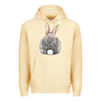 Pina Colada Easter bunny back view Premium Hoodie - OliviaCreatesArt