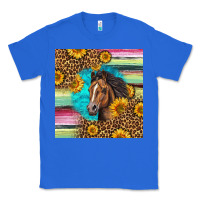 True Royal quarter horse aztec pattern Classic Tee - LillyAllenDesigns