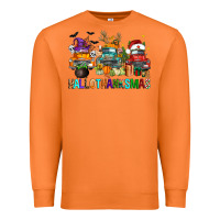 Carrot hallothanksmas trucks Premium Sweatshirt - FaDigitalArtStudio