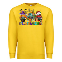 Lemon hallothanksmas trucks Premium Sweatshirt - FaDigitalArtStudio