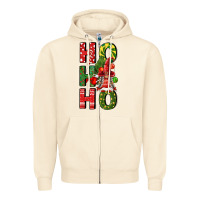 Sandshell ho ho ho gnomes fa Zipper Hoodie - FaDigitalArtStudio