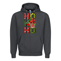 Smoke ho ho ho gnomes fa Zipper Hoodie - FaDigitalArtStudio