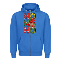 True Royal ho ho ho gnomes fa Zipper Hoodie - FaDigitalArtStudio