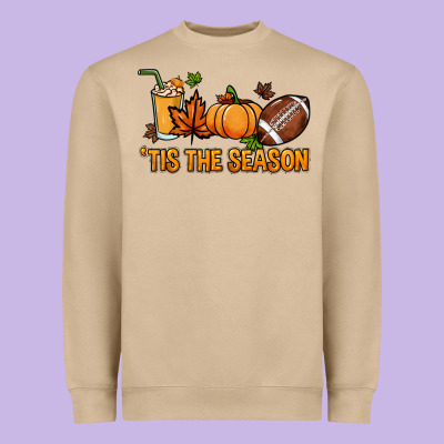 Tis The Season Sport Heavyweight Sweatshirt Designed By Howdyjamesfarm