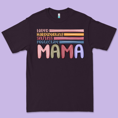 Mama Premium Tee Designed By Maliassmallbusiness