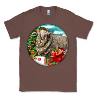 Chestnut christmas merino wool sheep Classic Tee - LillyAllenDesigns