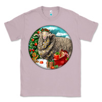 Lilac christmas merino wool sheep Classic Tee - LillyAllenDesigns