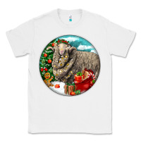 White christmas merino wool sheep Classic Tee - LillyAllenDesigns