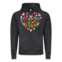 Vintage Black 100 days of school Vintage Hoodie - Artiststas