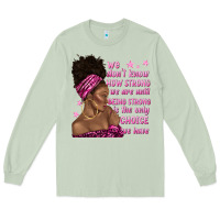 Matcha afro woman cancer Long Sleeve Tee - texasbilliewilder