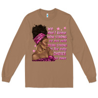 Afro Woman Cancer Long Sleeve Tee | Teevron