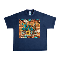 Navy then sings my soul treble clef Urban Heavy Tee - JahusDesignShop