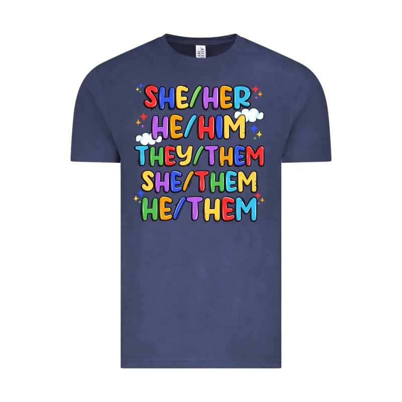 Pride Pronouns Vintage Tee by Artiststas | Teevron