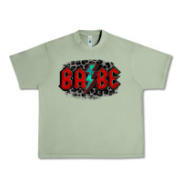 Oil Green lightning bolt babe Urban Heavy Tee - Jasminsmagicworld