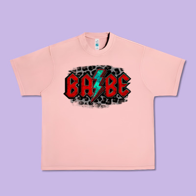 Lightning Bolt Babe Urban Heavy Tee Designed By Jasminsmagicworld