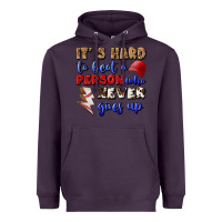 Plum It's Hard To Beat A Person Who Never Gives Up Heavyweight Hoodie - BundleAndBundleShop