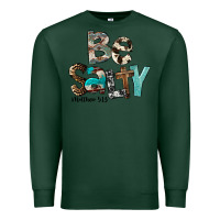 Sports Green Be Salty Premium Sweatshirt - FaDigitalArtStudio