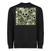 Black Soccer tumbler Heavyweight Sweatshirt - HowdyJamesFarm