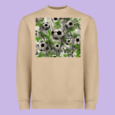 Soccer Tumbler Heavyweight Sweatshirt Designed By Howdyjamesfarm