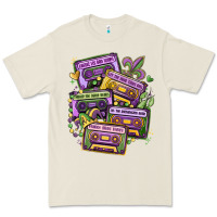 Bone mardi gras cassette tapes Premium Tee - MaliasSmallBusiness
