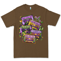 Cacao mardi gras cassette tapes Premium Tee - MaliasSmallBusiness