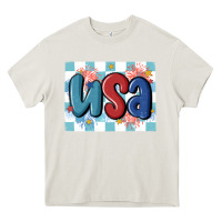 Cream usa retro Heavy Core Tee - MaliasSmallBusiness