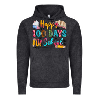 Vintage Black happy 100 days of school Vintage Hoodie - Artiststas