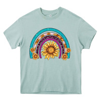 Arona rainbow sunflower Heavy Core Tee - AdoDesignShop