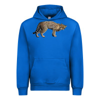Cobalt Ocelot Urban Hoodie - LillyAllenDesigns