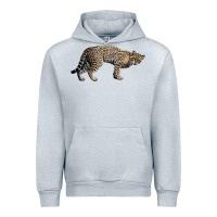 Heather Grey Ocelot Urban Hoodie - LillyAllenDesigns