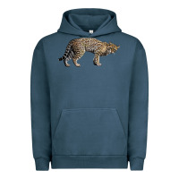 Pigment Midnight Navy Ocelot Urban Hoodie - LillyAllenDesigns