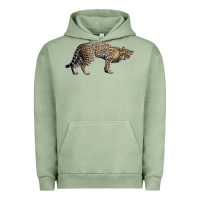 Pigment Oil Green Ocelot Urban Hoodie - LillyAllenDesigns