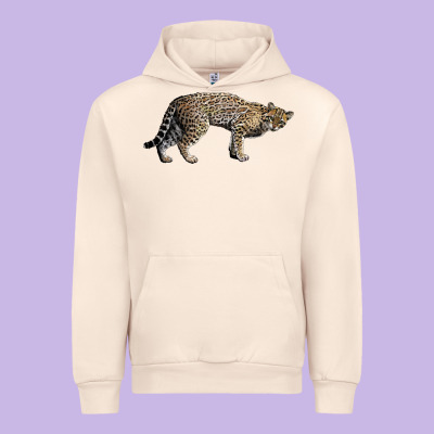 Ocelot Urban Hoodie Designed By Lillyallendesigns