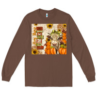 Chestnut fall hay there pumpkin Long Sleeve Tee - texasbilliewilder