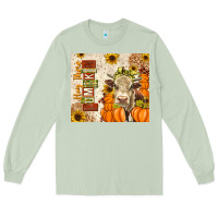 Matcha fall hay there pumpkin Long Sleeve Tee - texasbilliewilder